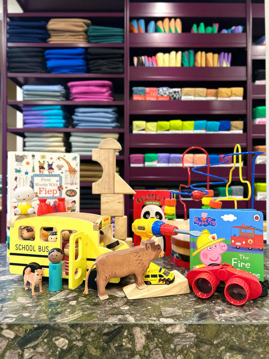 Toys ‘n Wrap at our flagship store