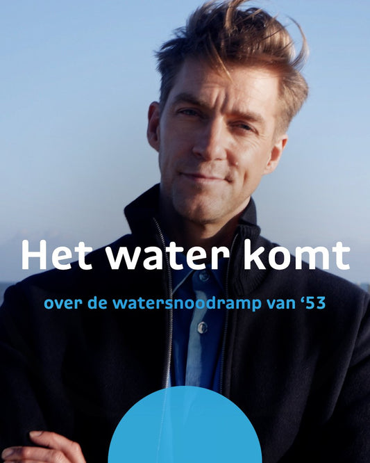 Het water komt