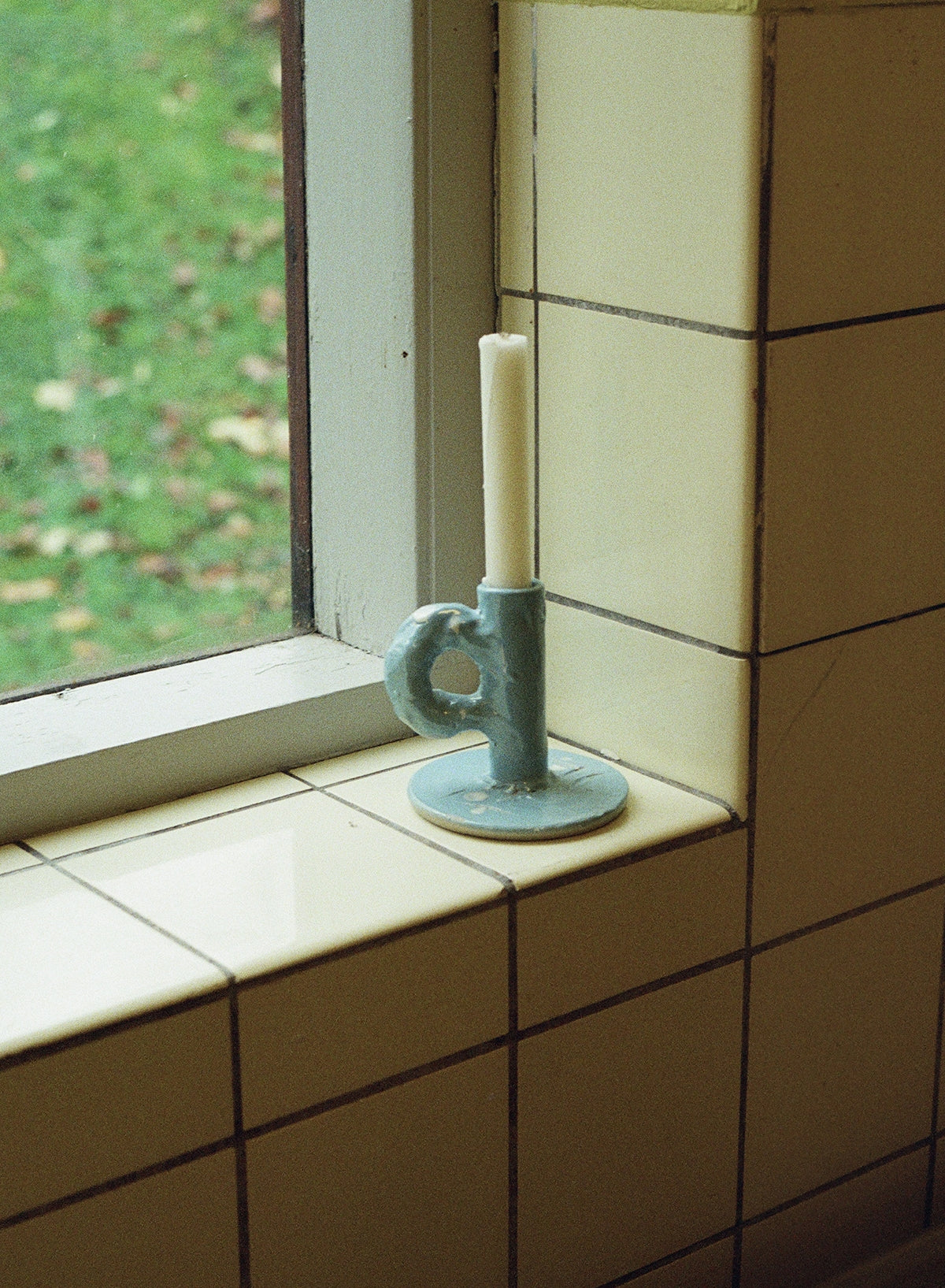 Studio Kandelaar in Blauw - NIKO JUNE