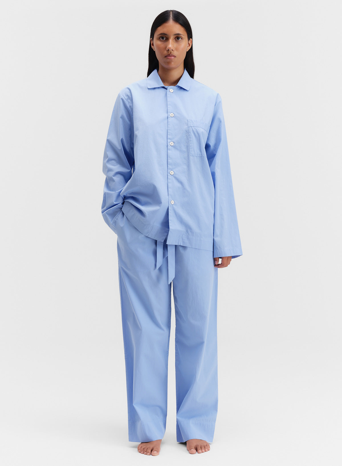 Broek - Korenbloemblauw - Tekla