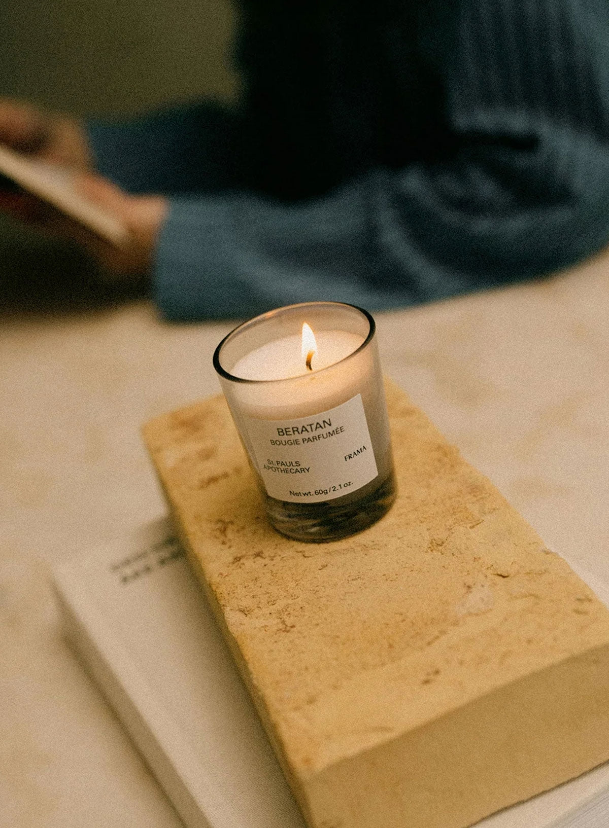 Geurkaars, Beratan, 60 g - Frama