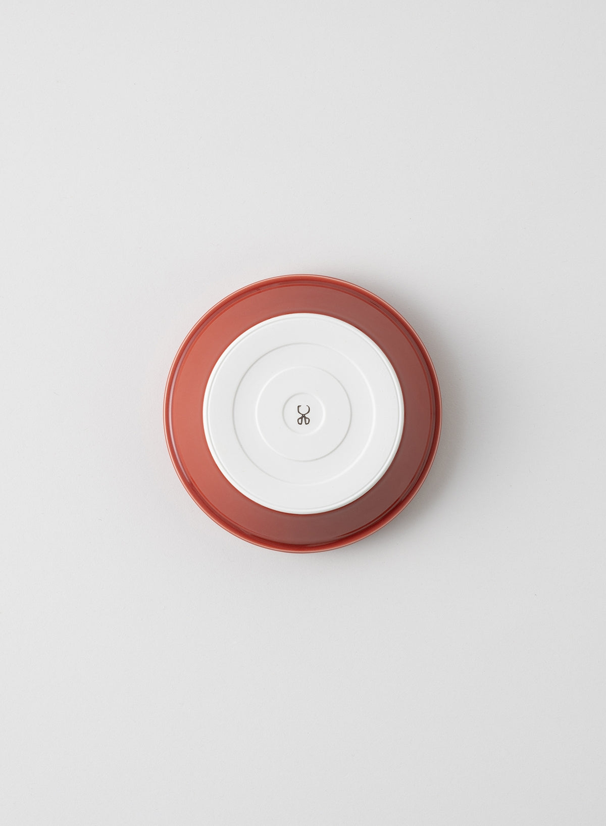 Blockbowl Large, Red - Hasami