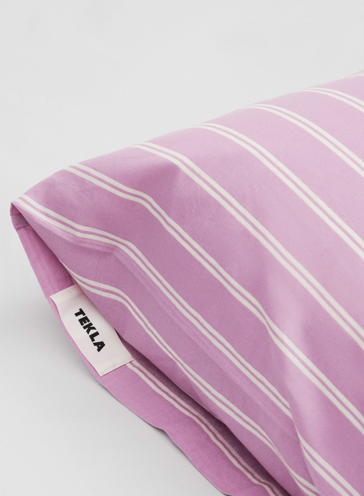 Kussensloop - Mallow Pink Stripes, 60x70 - Tekla