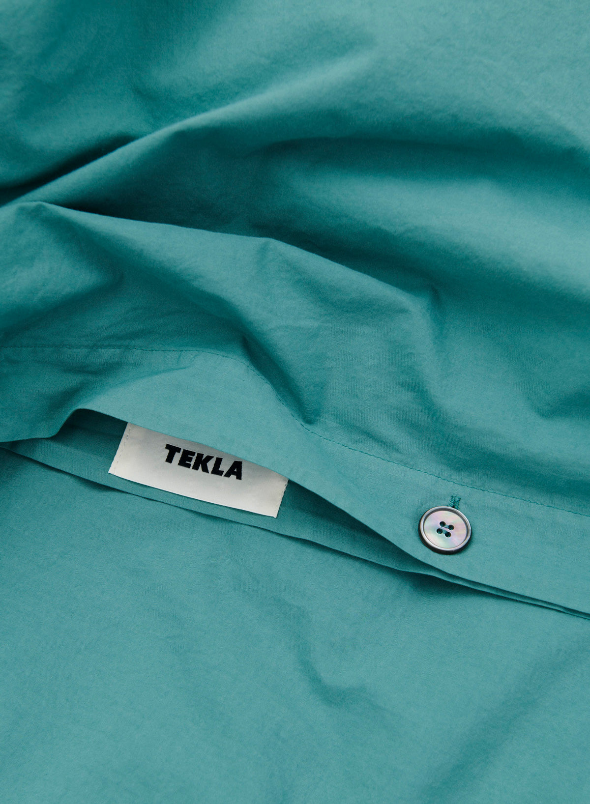 Single Duvet Cover - Vintage Green, 140x200 - Tekla