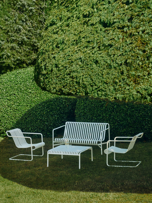 Palissade Lage Tafel, Crèmewit - HAY