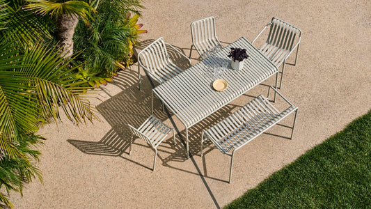 Palissade Table, Sky Grey 220 - HAY