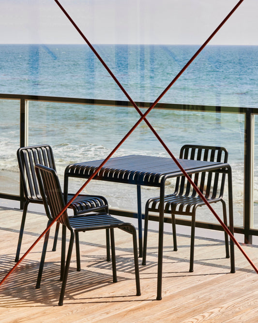 Palissade Table, Anthracite 82,5 - HAY