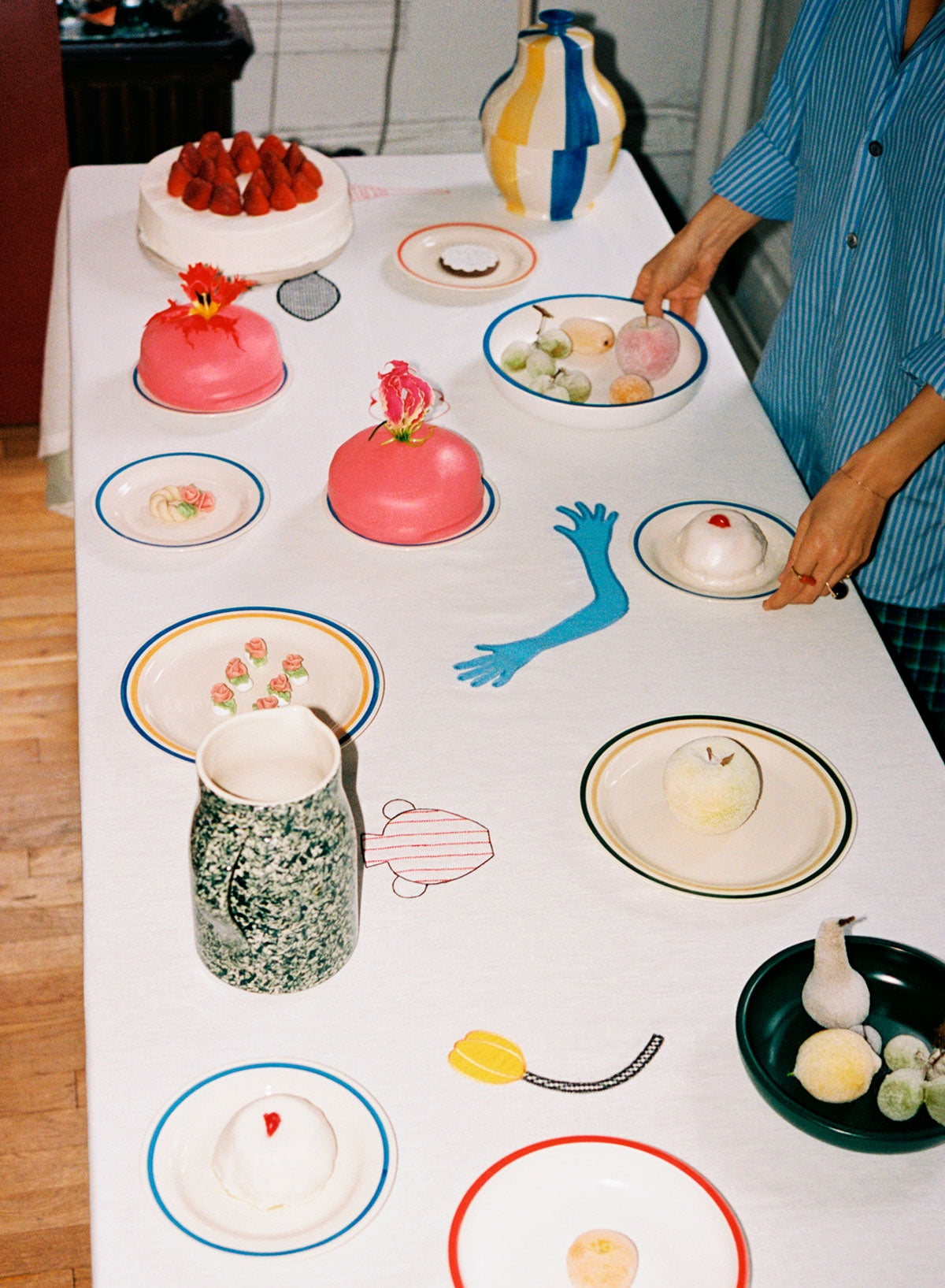 Sobremesa Bord, Groen & Zand, 24,5 - HAY