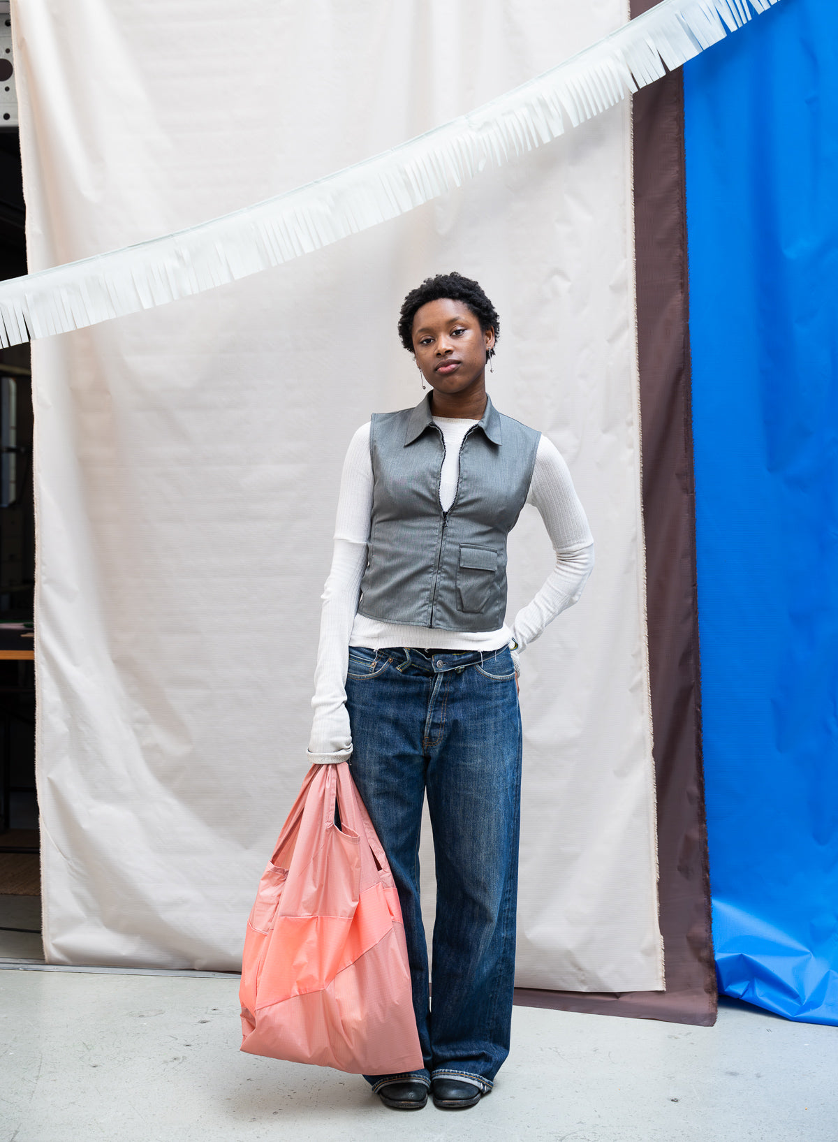 The New Shopping Bag Try & Coral Large