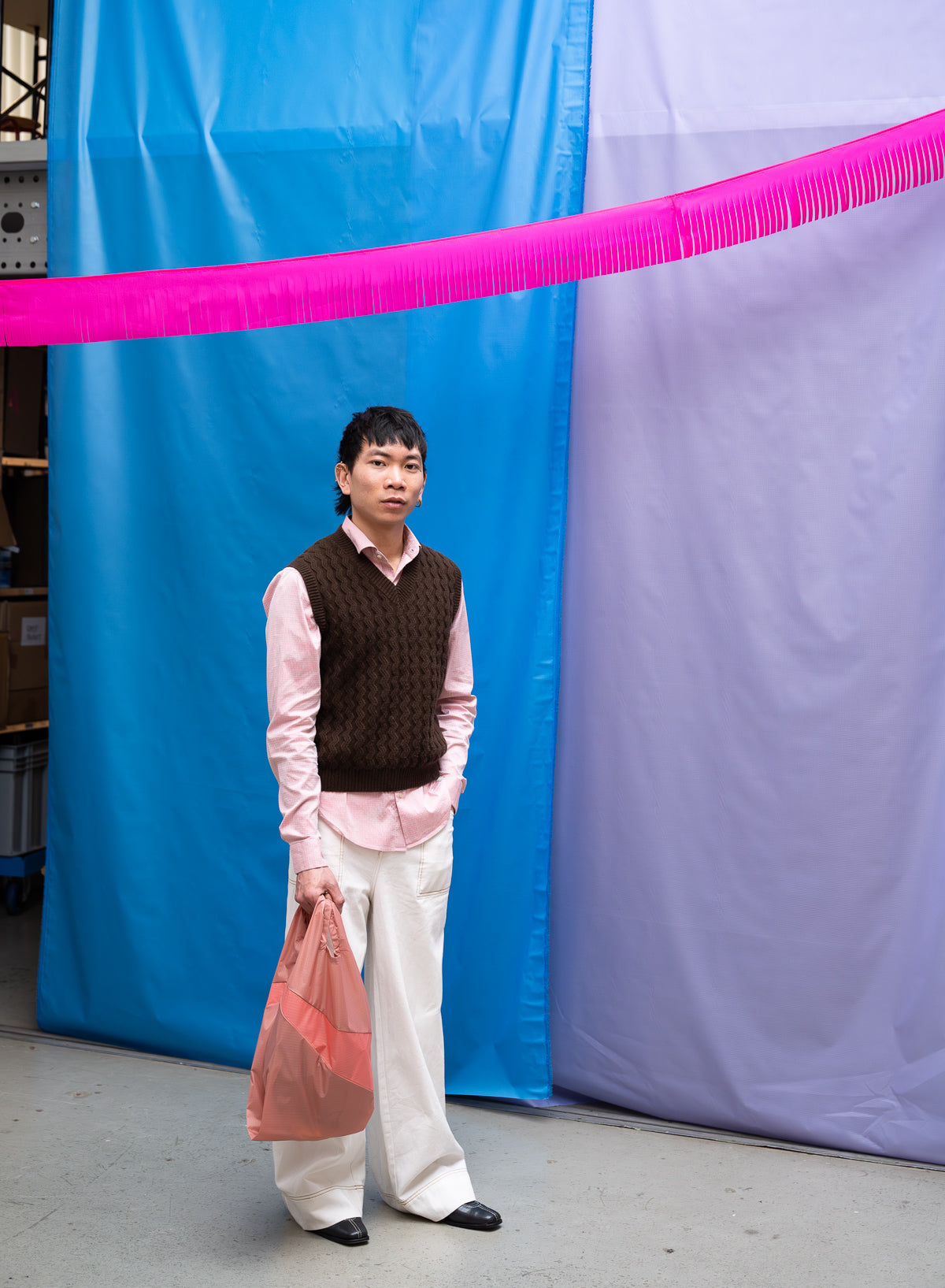 The New Shopping Bag Try & Coral Medium