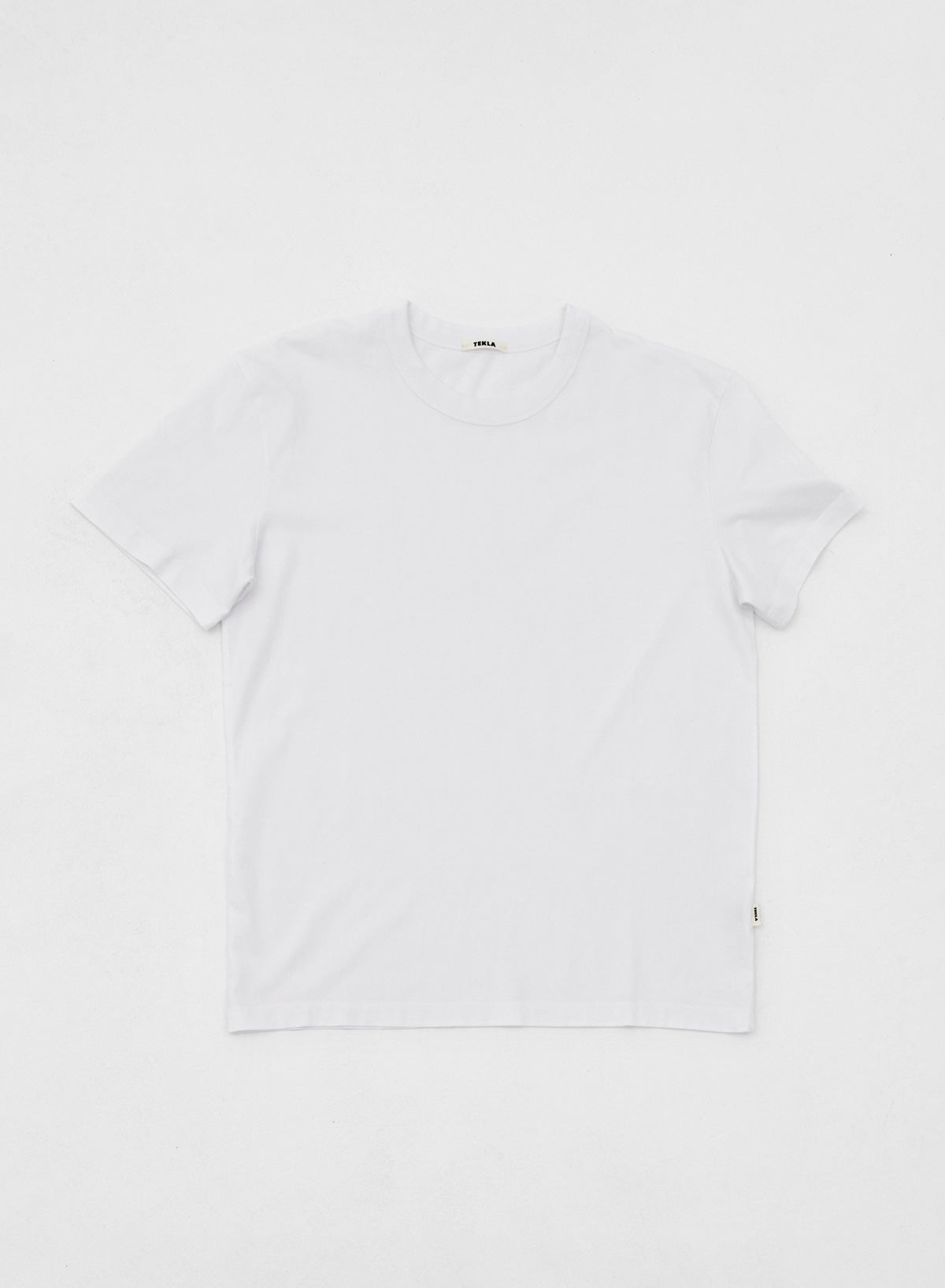 Slaapshirt Kort, Wit - Tekla