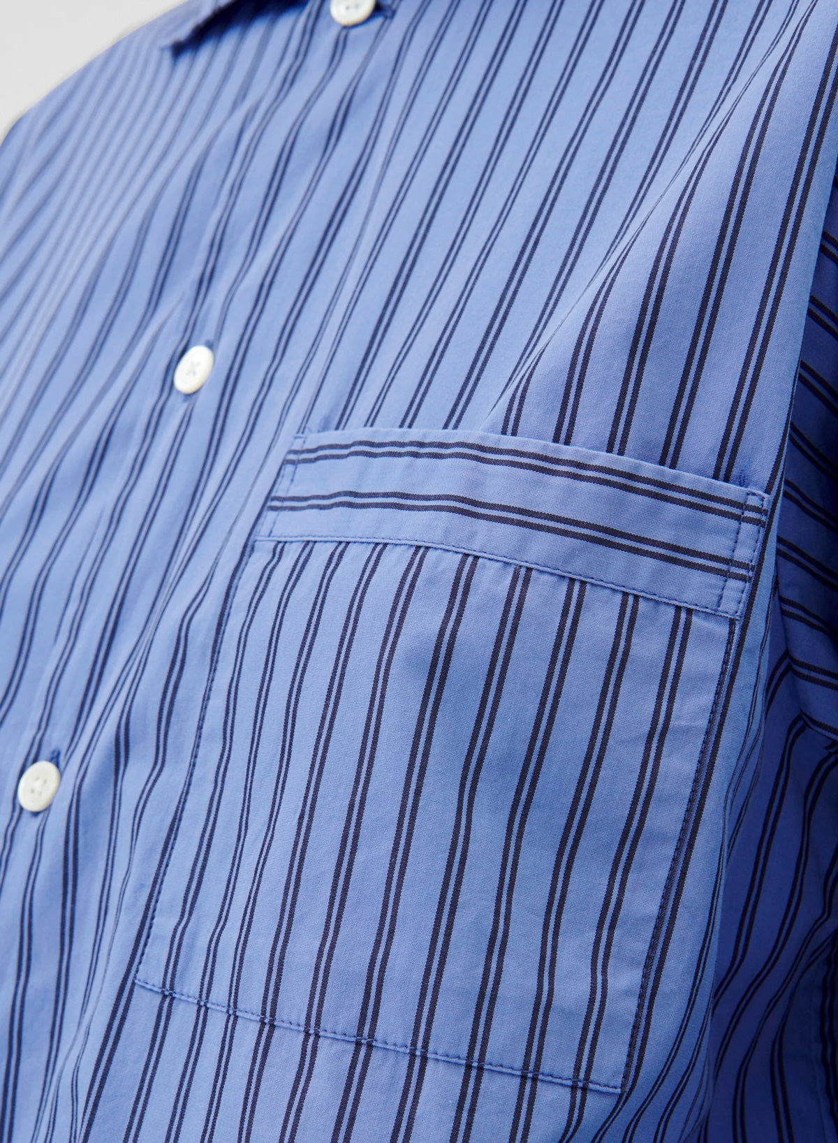 Shirt met lange mouwen, Boro-strepen - Tekla