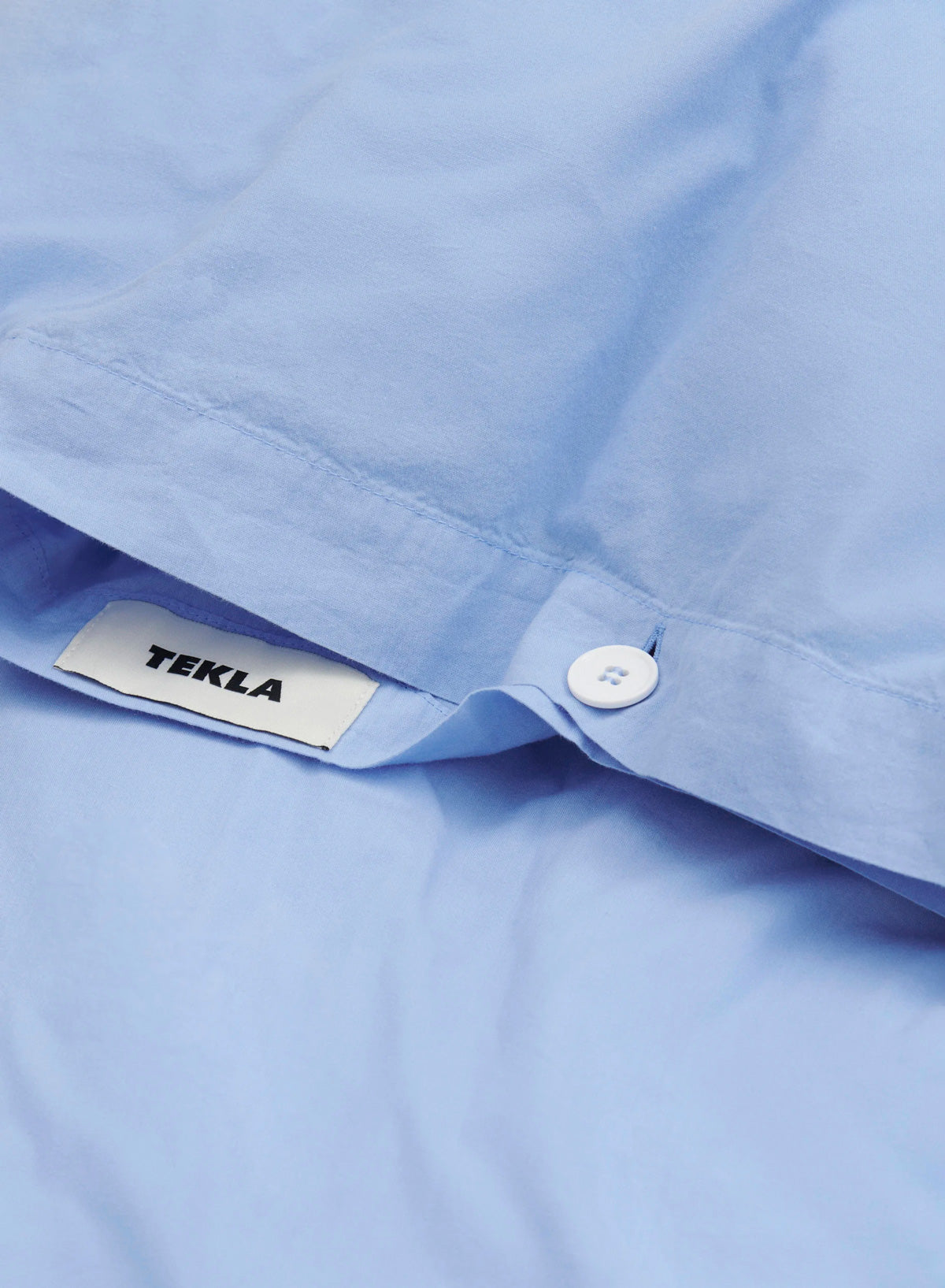 Dekbedovertrek voor één persoon - Island Blue, 140x200 - Tekla