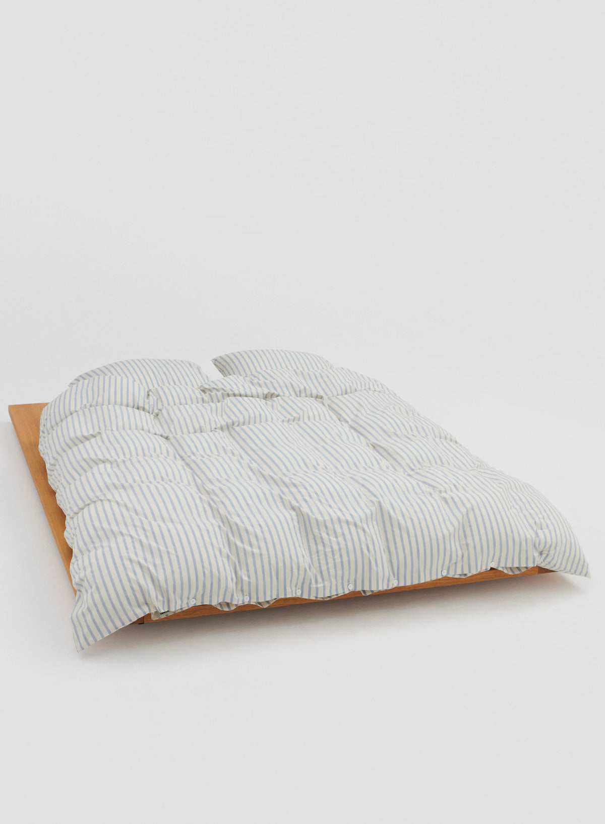 Dekbedovertrek voor één persoon - Naaldstrepen, 140x200 - Tekla