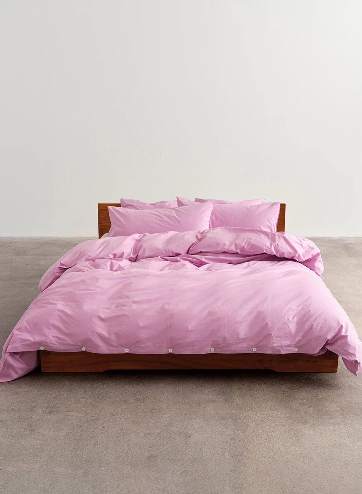 Double Duvet Cover - Mallow Pink, 200x220 - Tekla
