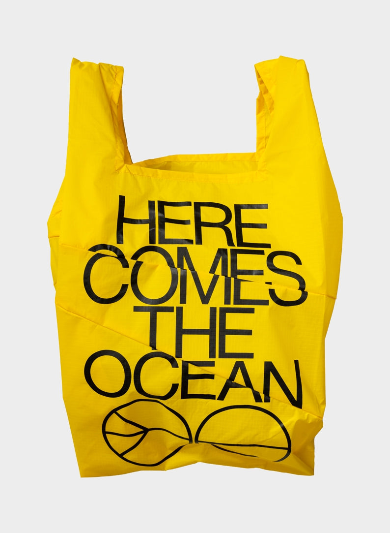 The New Shopping Bag Ocean TV Yellow Large