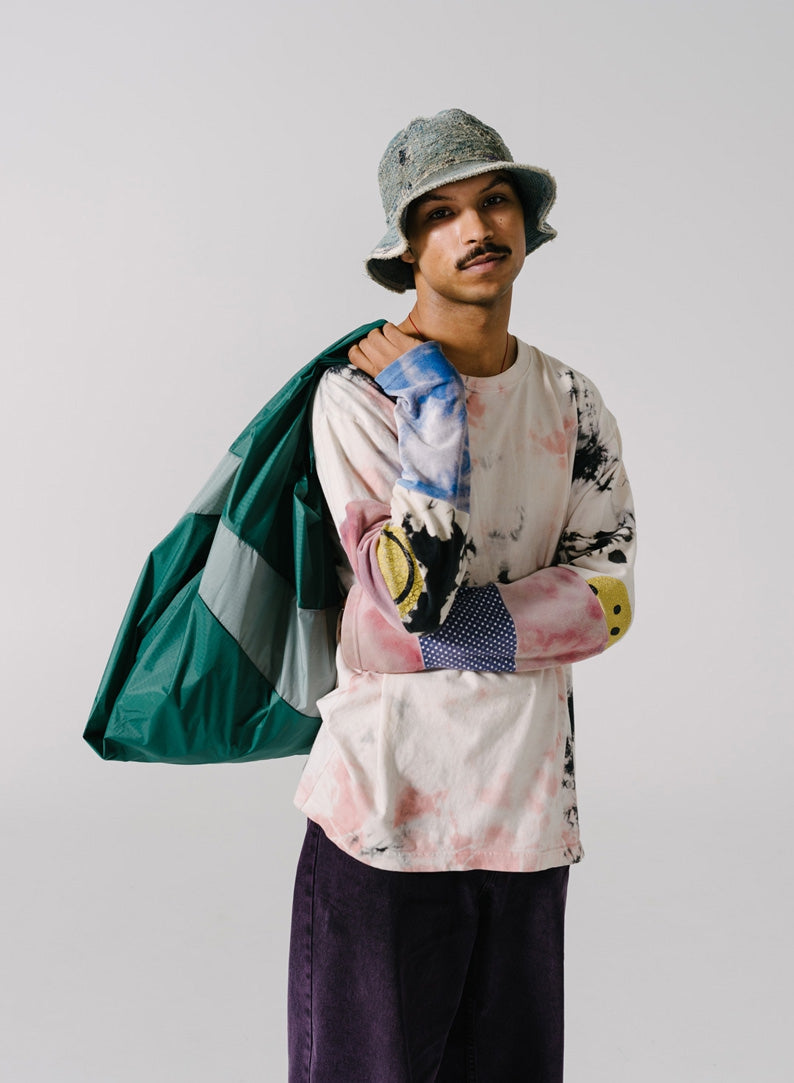 The New Shopping Bag Pine & Grey LARGE