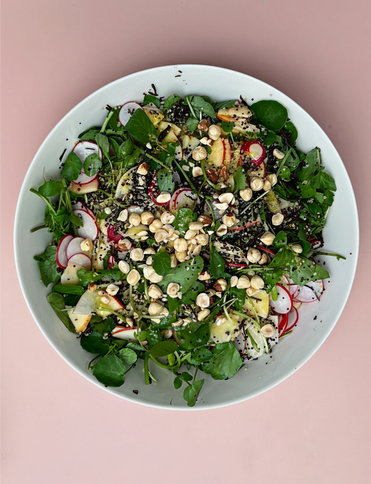 The dressing is the dish