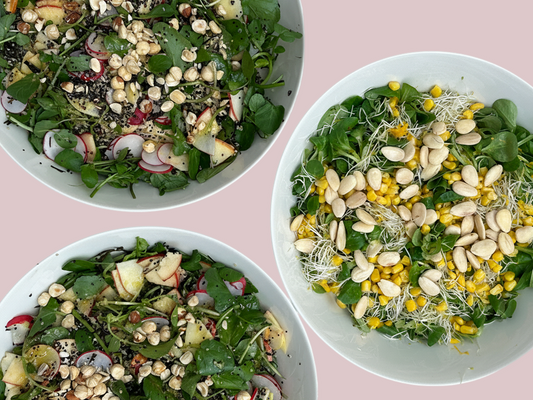 The dressing is the dish