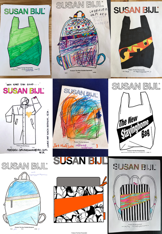 The 700+ SUSAN BIJL colouring pages you sent us (and the winners)