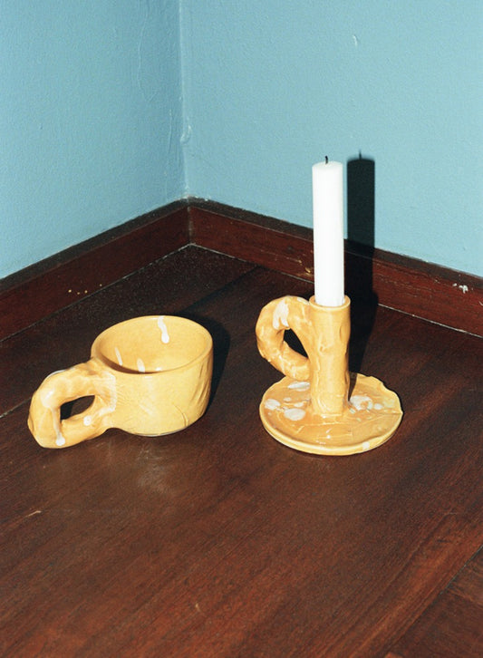 Studio Kandelaar in Oranje - NIKO JUNE