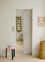 Stool 60, Legs Black, Seat Aino - Artek