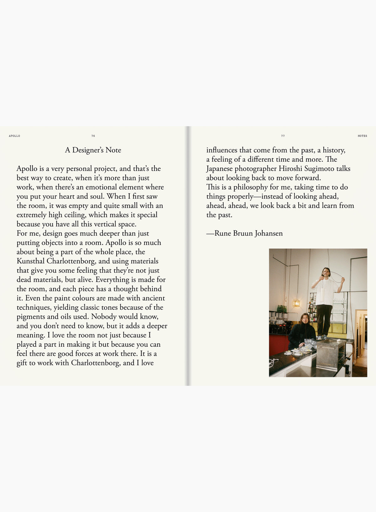 Apollo: State-of-the-art cooking and a party, Frederik Bille Brahe - Apartamento