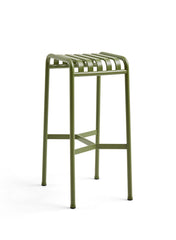 Palissade Bar Stool, Olive - HAY