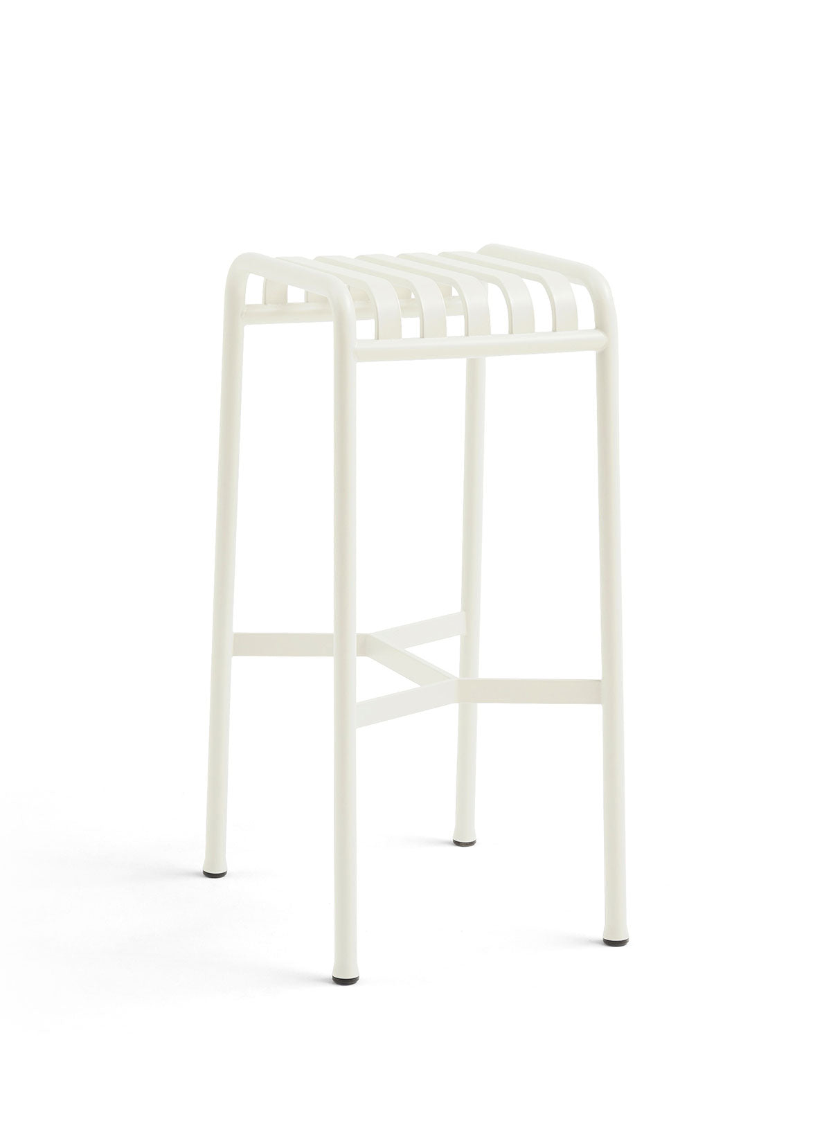 Palissade Bar Stool, Cream White - HAY