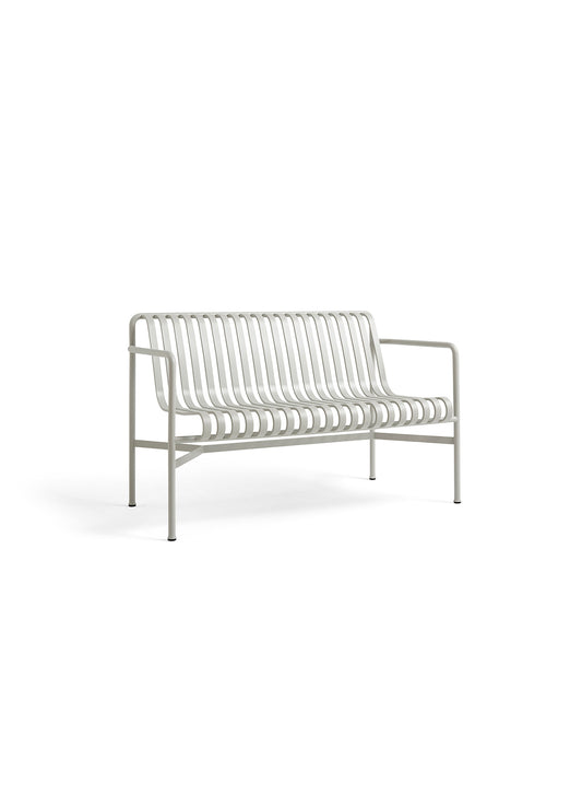 Palissade Eetbank Armleuning, Lichtgrijs - HAY