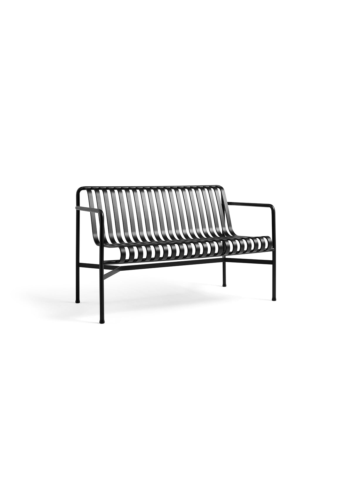 Palissade Dining Bench Armrest, Anthracite - HAY