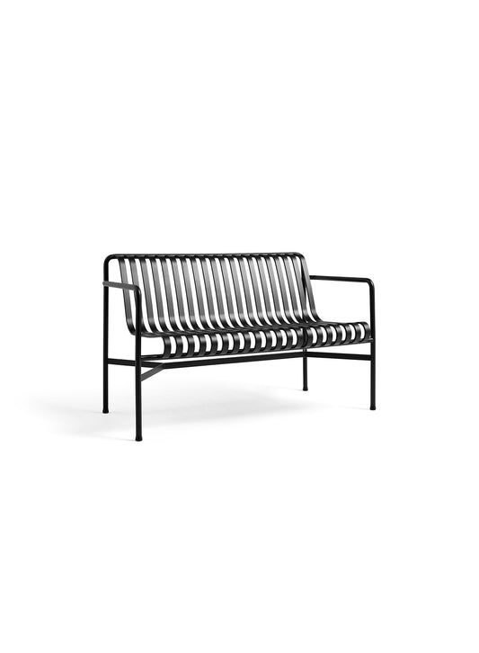 Palissade Dining Bench Armrest, Anthracite - HAY