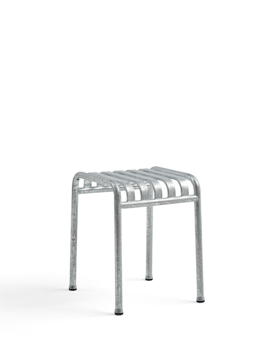 Palissade Stool, Galvanised Steel - HAY