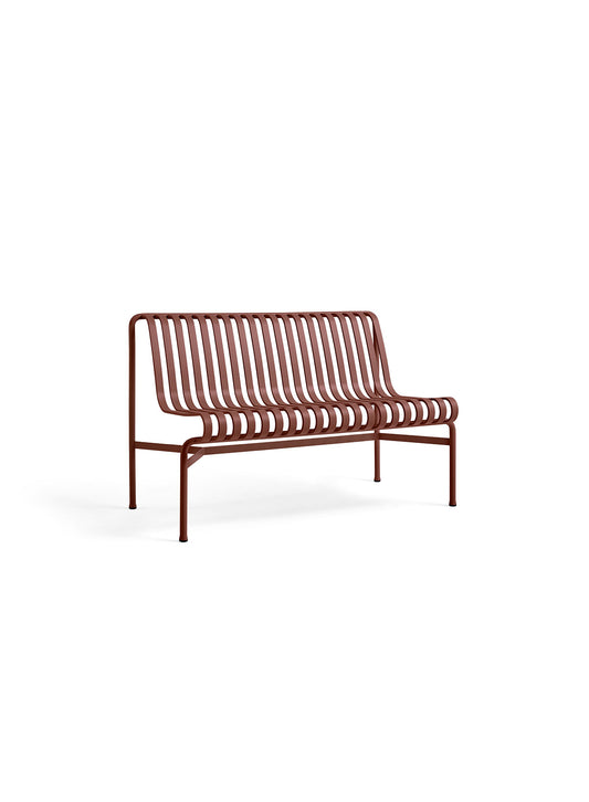 Palissade Dining Bench, Iron Red - HAY