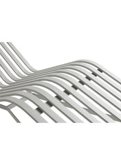 Palissade Chaise Longue, Sky Grey - HAY