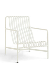 Palissade Loungestoel Hoog, Crèmewit - HAY