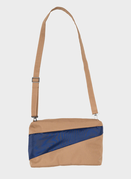 The New Bum Bag Camel & Navy Medium – SUSAN BIJL