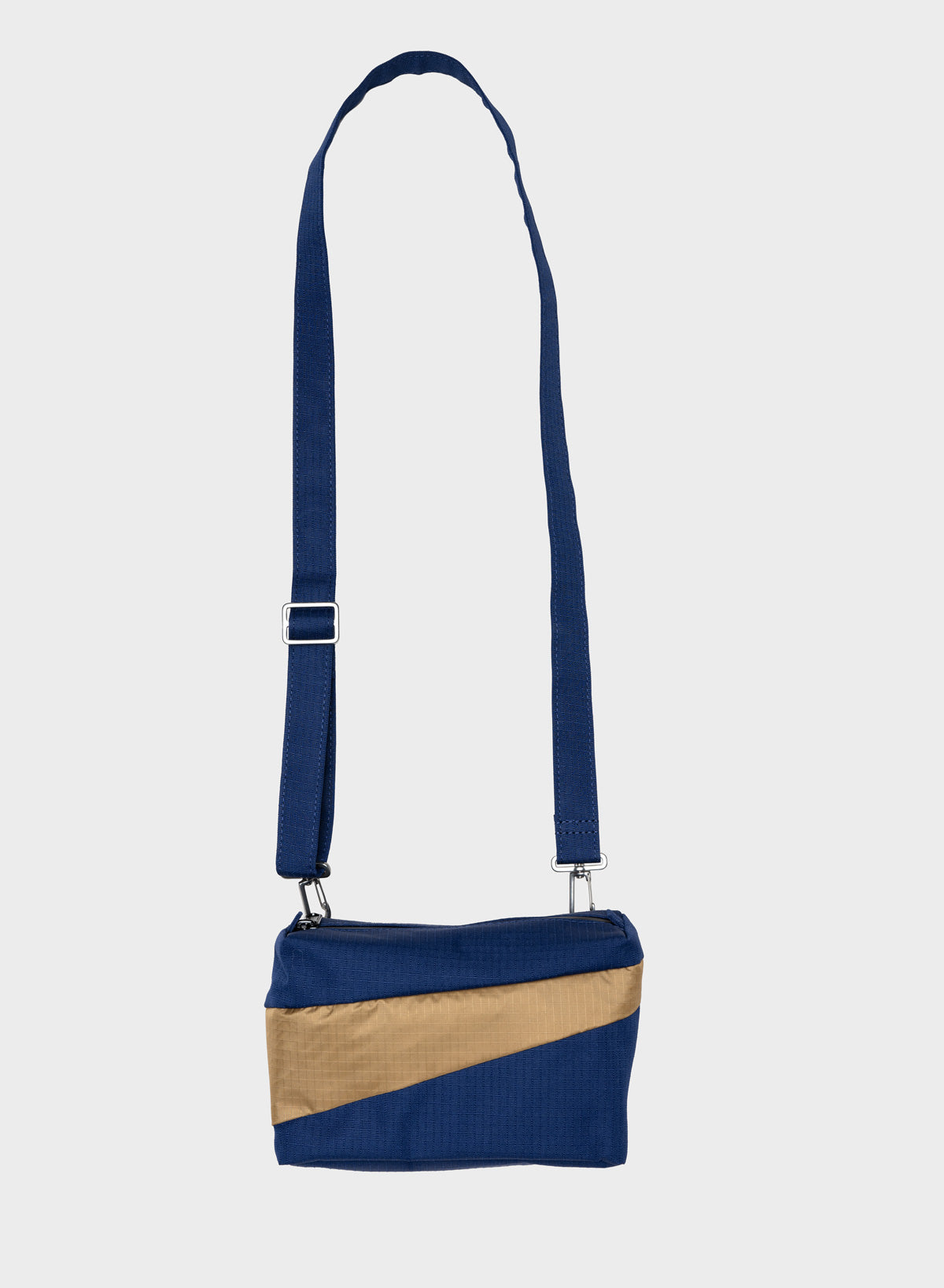 The New Bum Bag Navy & Camel Small