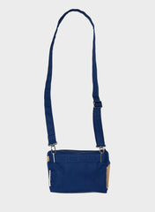 The New Bum Bag Navy & Camel Small