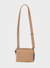 The New Bum Bag Camel & Navy Small