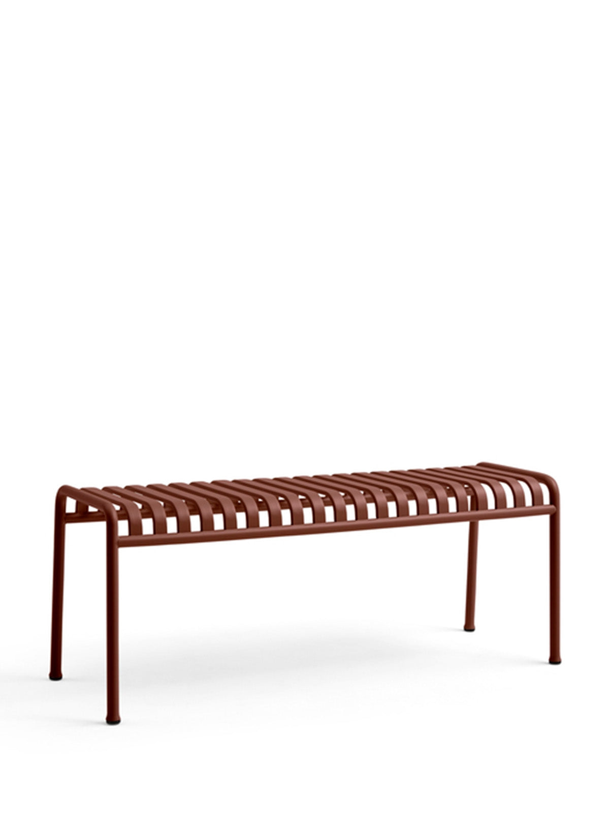 Palissade Bench, Iron Red - HAY