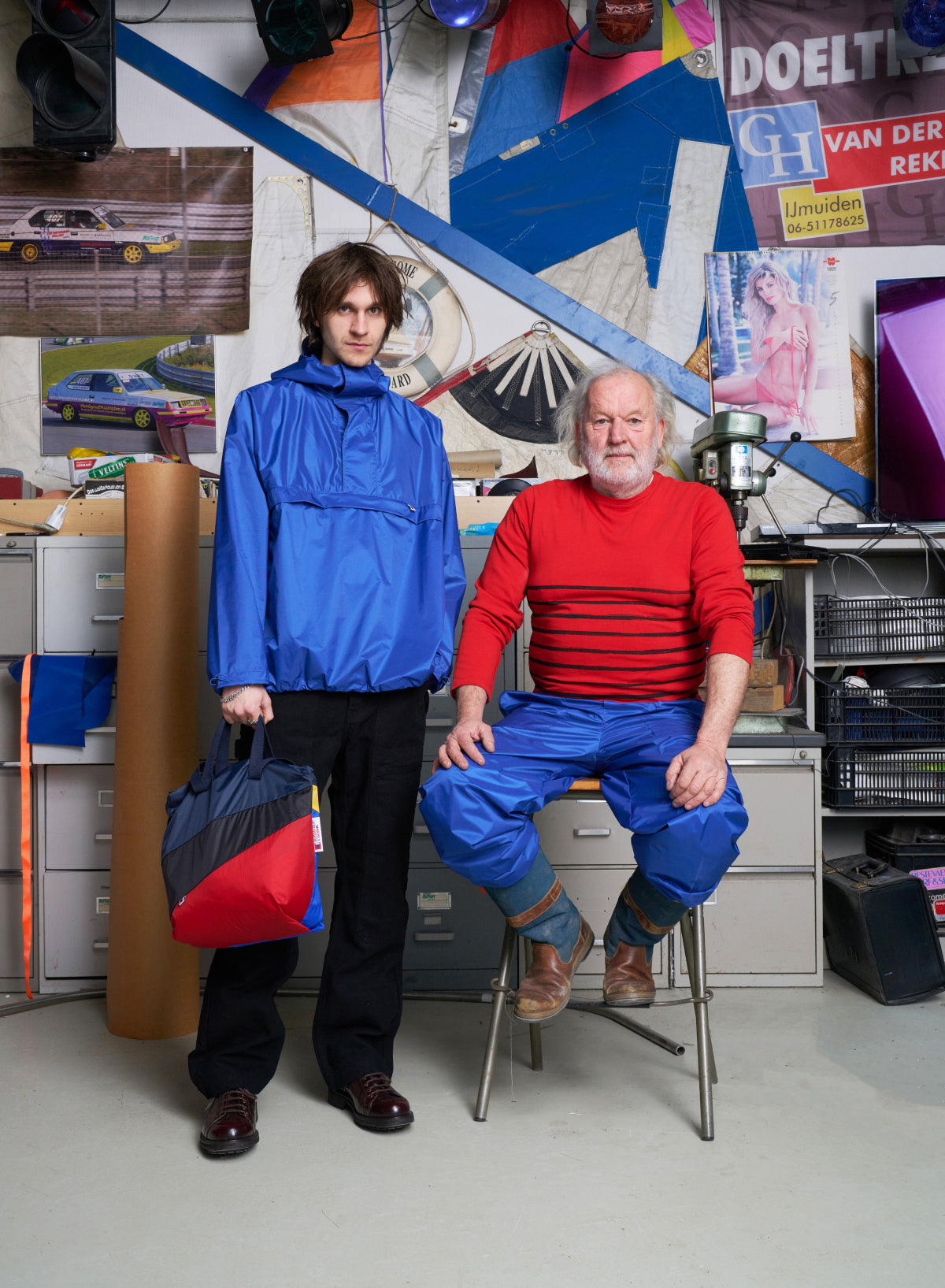The New Rain Jacket Sailor Blue