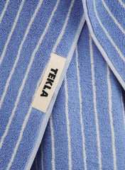 Hand Towel, Clear Blue Stripes - Tekla