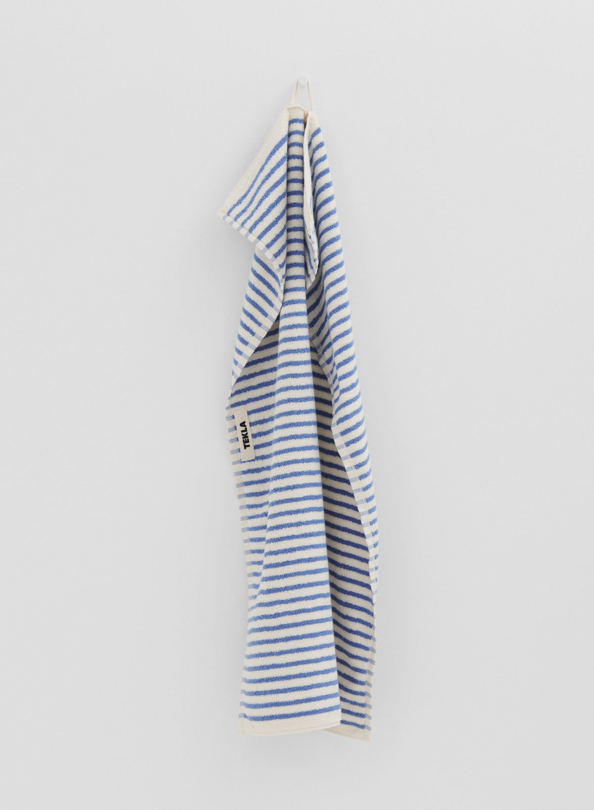 Bath Towel, Coastal Blue Stripes - Tekla