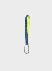 The New Keychain Dark Petrol & Fluo Yellow