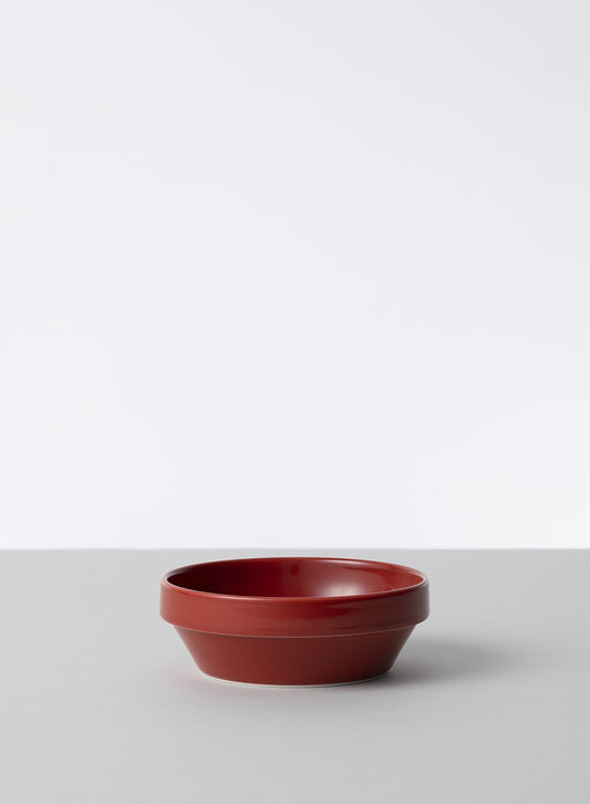Blockbowl, Rood - Hasami