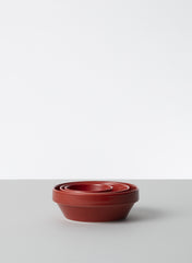 Blockbowl Large, Red - Hasami