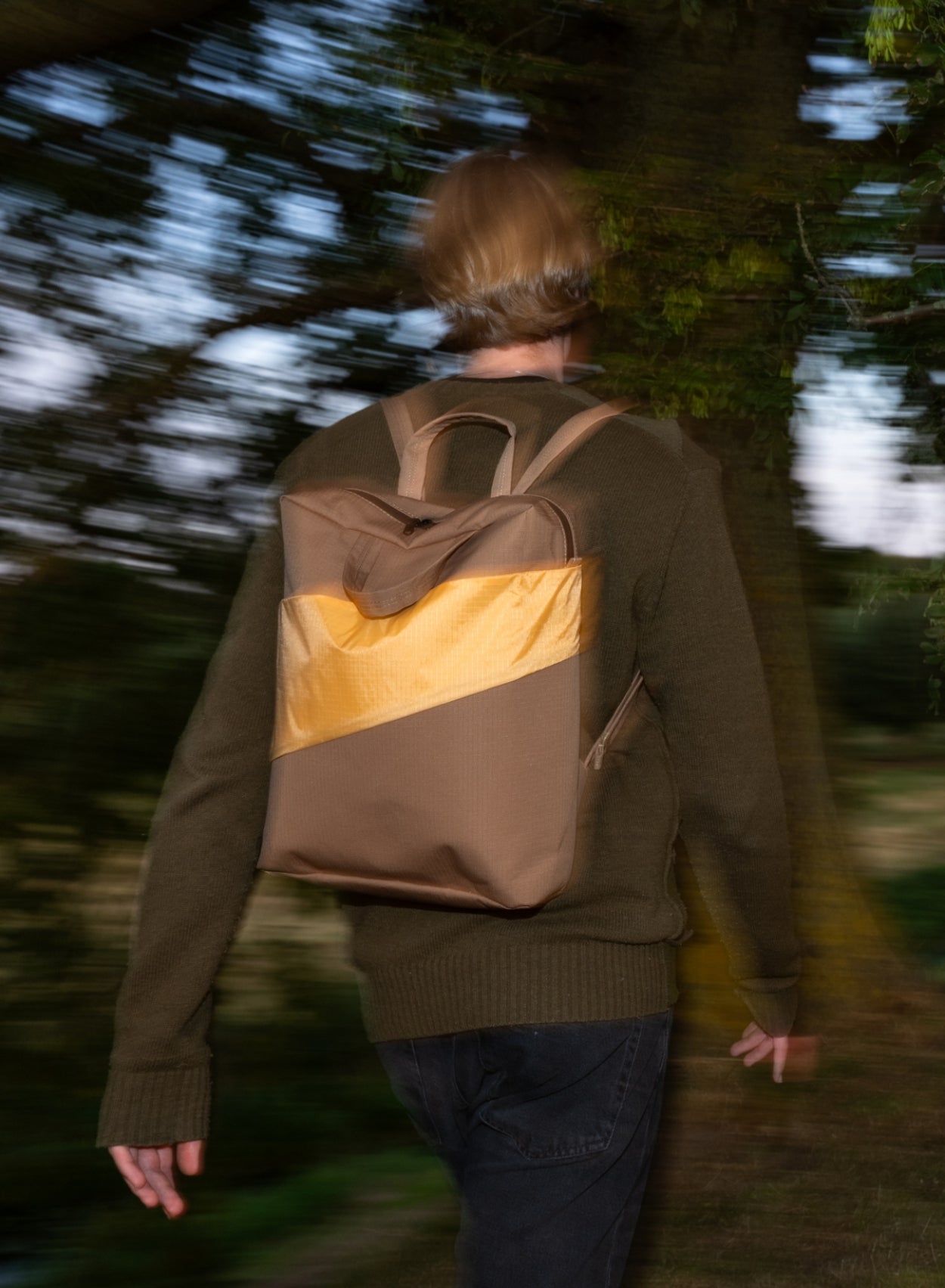 The New Backpack Camel & Reflect