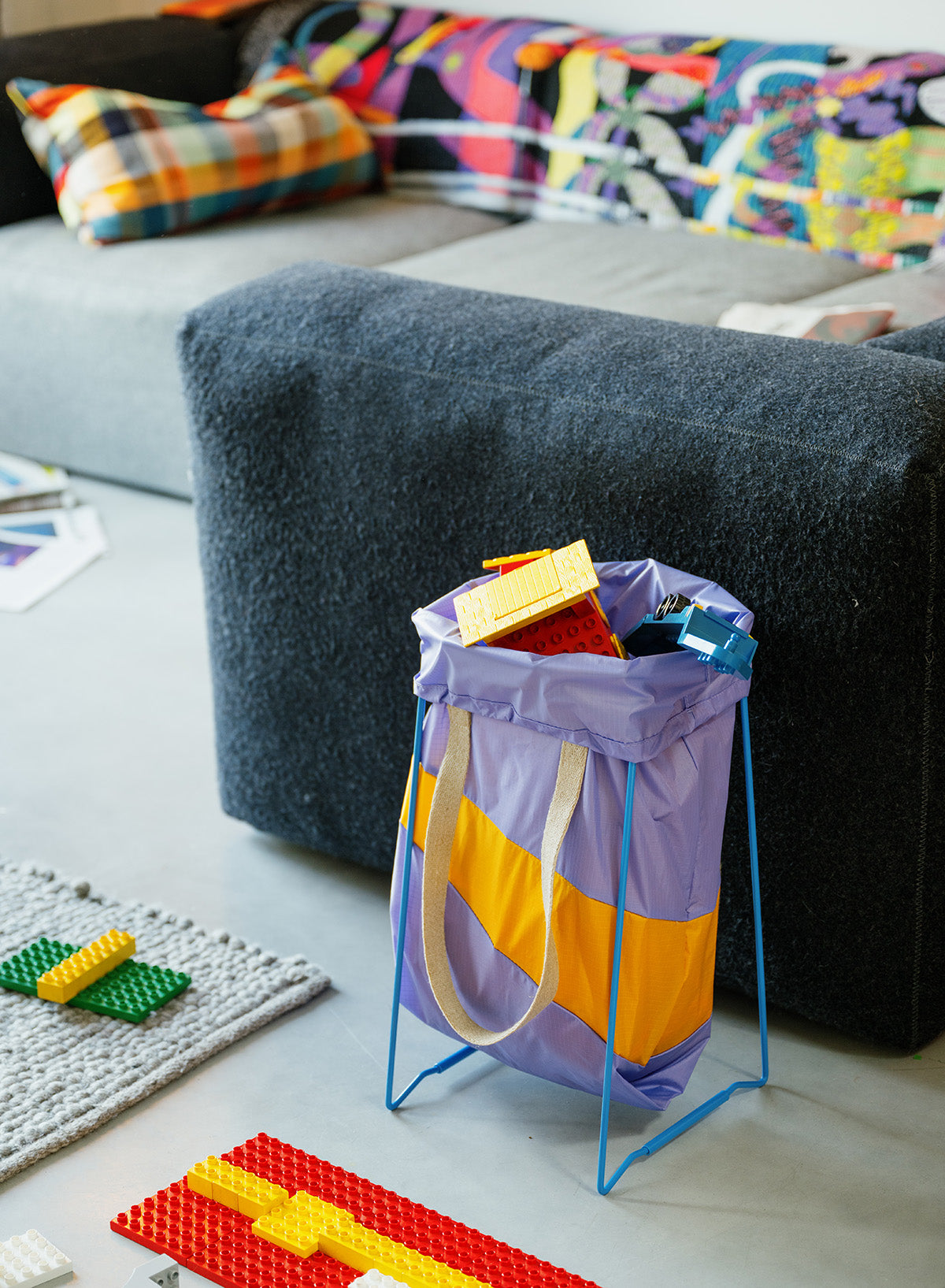 Trash Rack Blue Medium