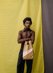 The New Shopping Bag Camel & Tone Medium